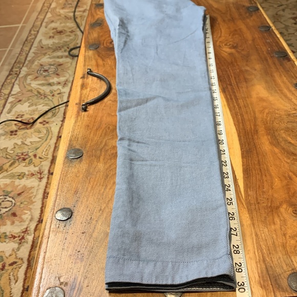 Ted Baker Light Blue Twill Weave Chino’s 28R Sturchi - Picture 10 of 12